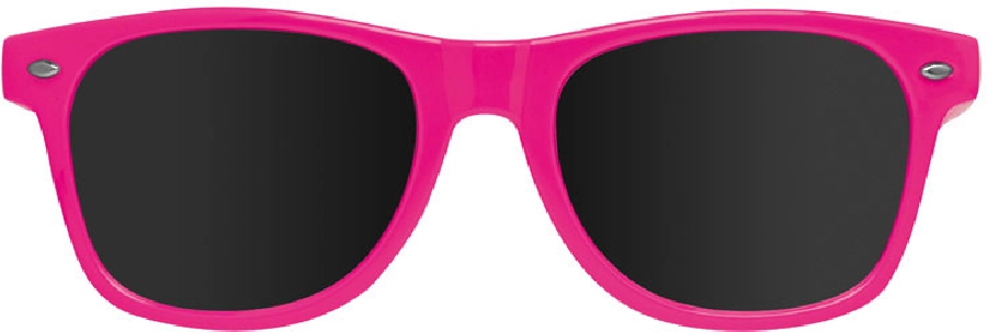Plastikowe okulary przeciwsłoneczne 400 UV GM-58758-11 różowy