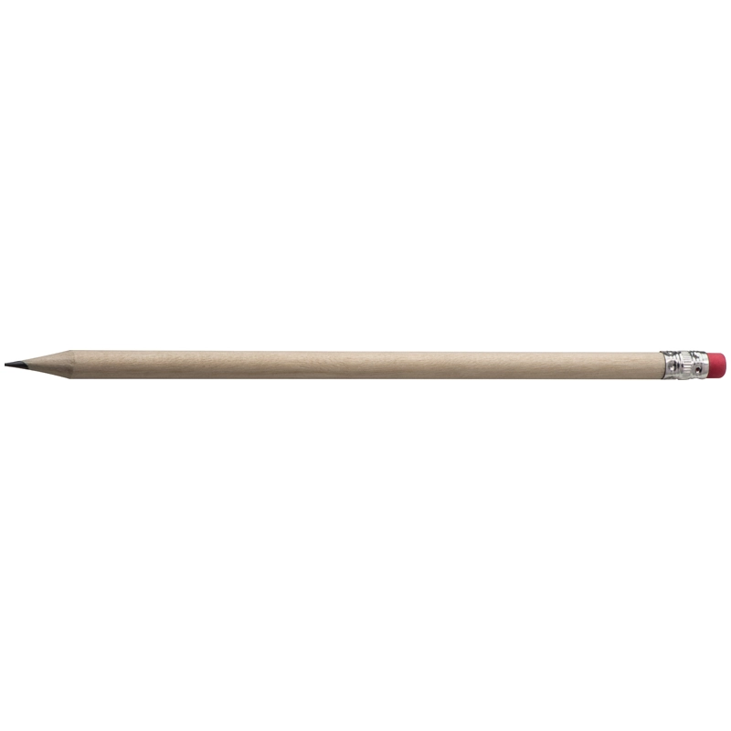 Ołówek z gumką GM-10393-01 brązowy
