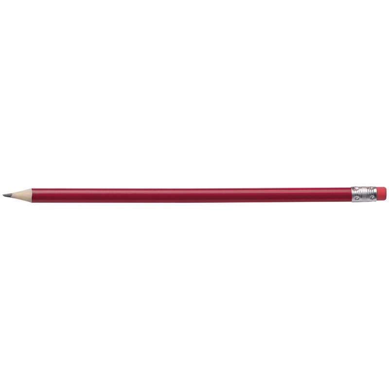 Ołówek z gumką GM-10393-05 czerwony