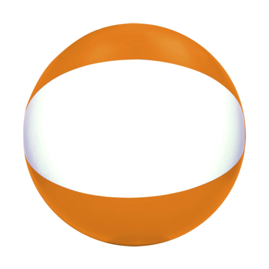 Piłka plażowa z PVC 40 cm GM-51051-10 pomarańczowy