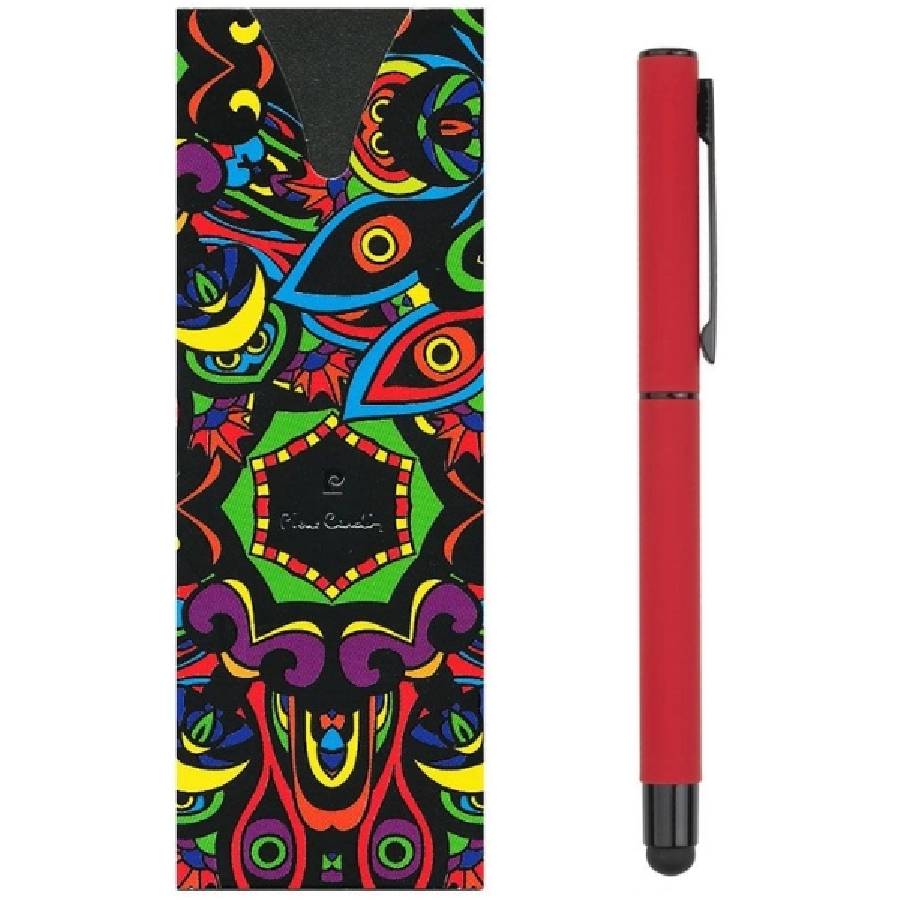 Pióro kulkowe touch pen, soft touch CELEBRATION Pierre Cardin GM-B030060-05 czerwony