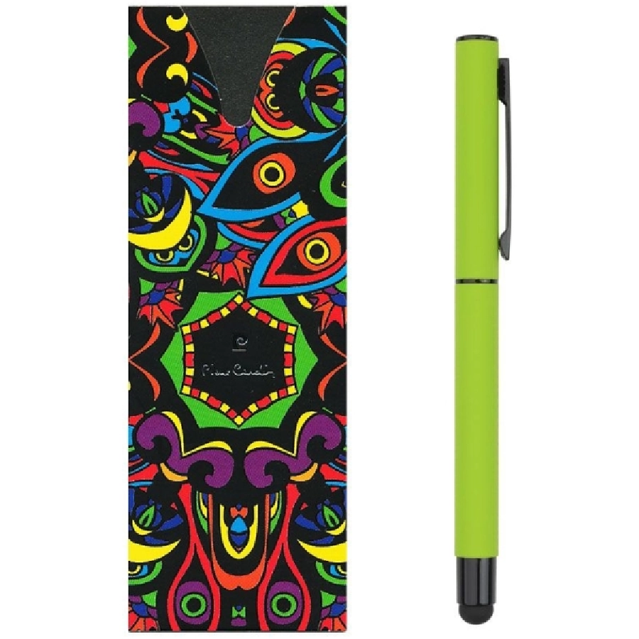 Pióro kulkowe touch pen, soft touch CELEBRATION Pierre Cardin GM-B030060-29 zielony