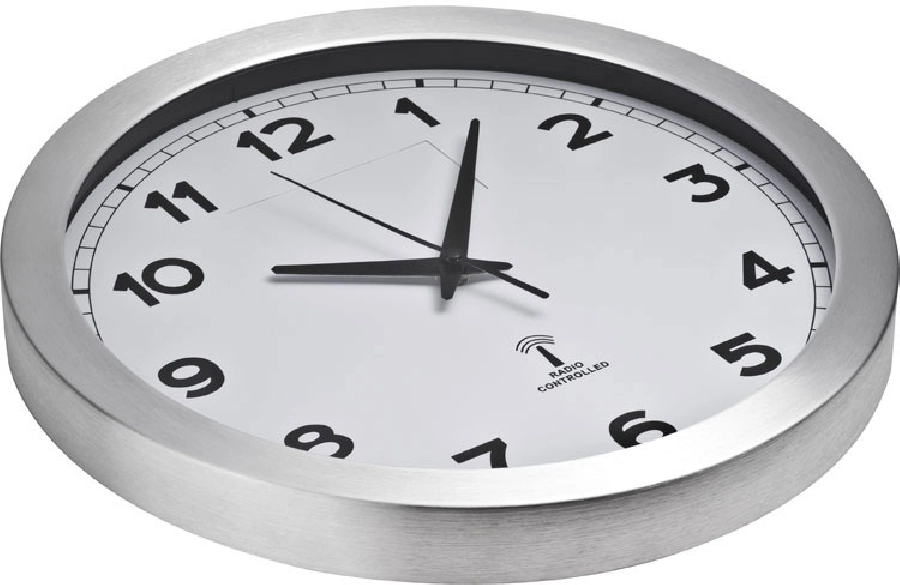 Zegar ścienny metalowy GM-43275-06 biały