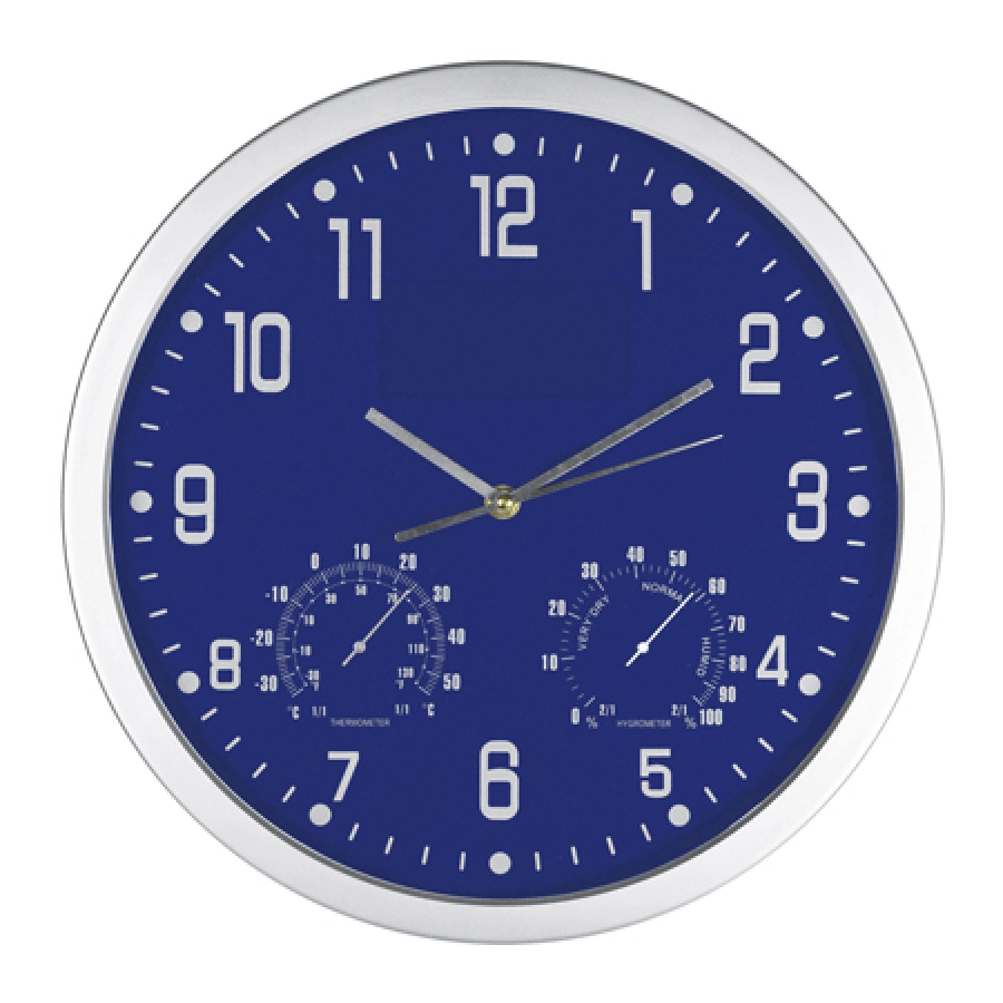 Zegar ścienny CrisMa GM-41238-04 niebieski