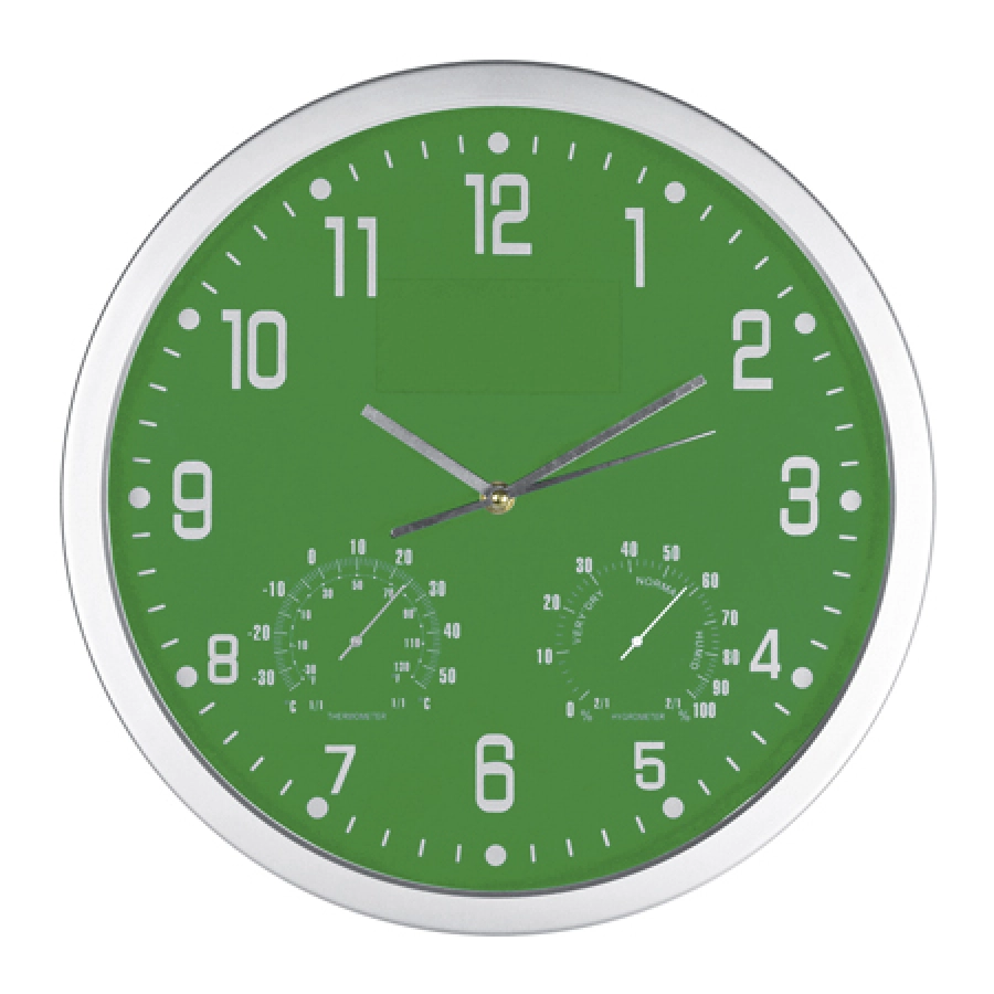 Zegar ścienny CrisMa GM-41238-09 zielony