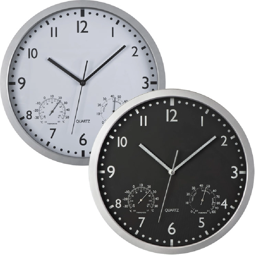 Zegar ścienny CrisMa GM-43450-03 czarny