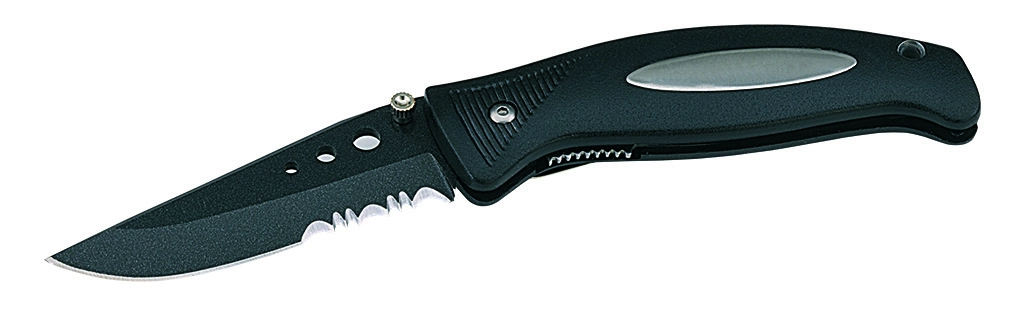 Zestaw latarka i nóż NEST Schwarzwolf GM-F2100100SA3-03 czarny