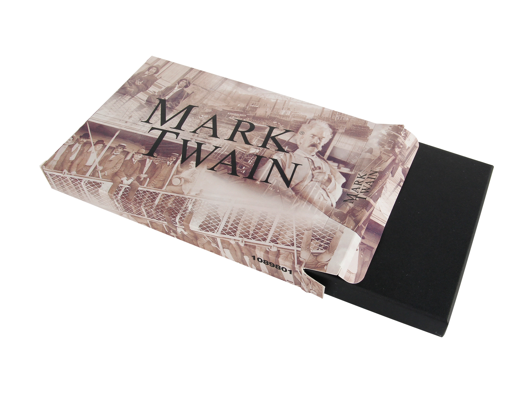 Zestaw piśmienniczy Mark Twain GM-10898-01 brązowy