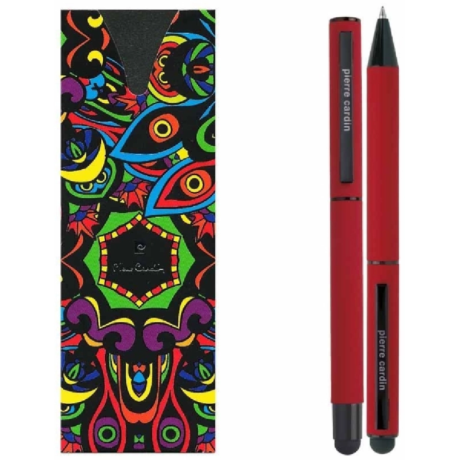 Zestaw piśmienniczy touch pen, soft touch CELEBRATION Pierre Cardin GM-B040100-05 czerwony