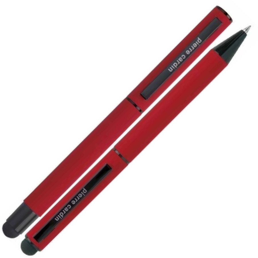 Zestaw piśmienniczy długopis i pióro kulkowe CELEBRATION Pierre Cardin GM-B040100-05 czerwony