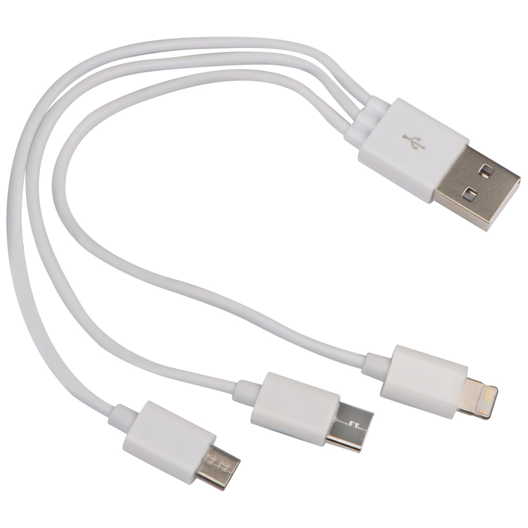 Kabel USB 3w1 GM-20784-03 czarny