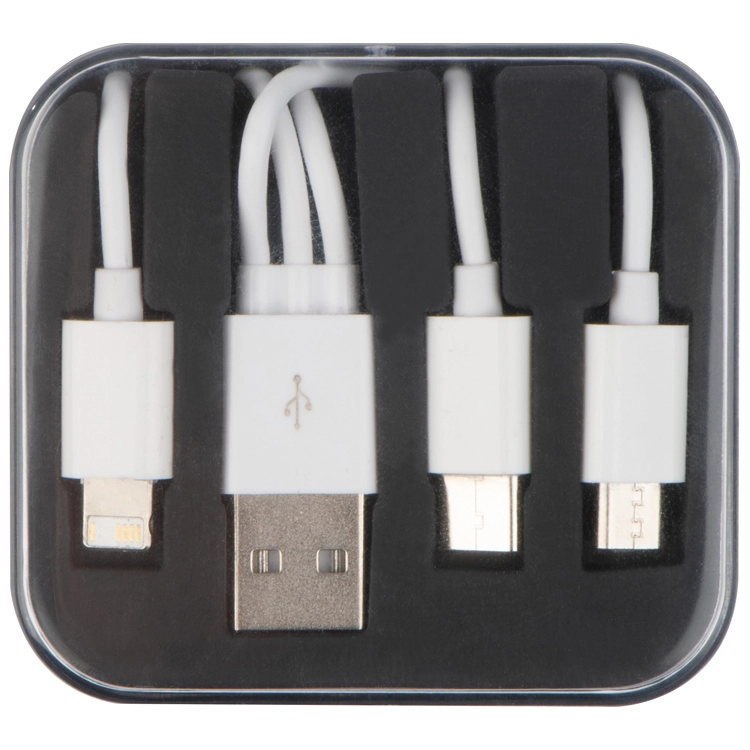 Kabel USB 3w1 GM-20784-03 czarny