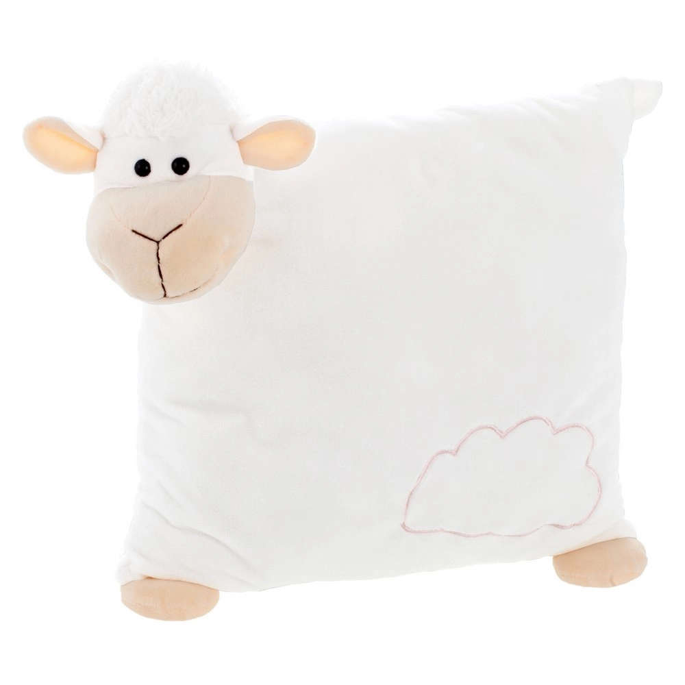 Pluszowa poduszka, owca | Sophie HE685-02 biały