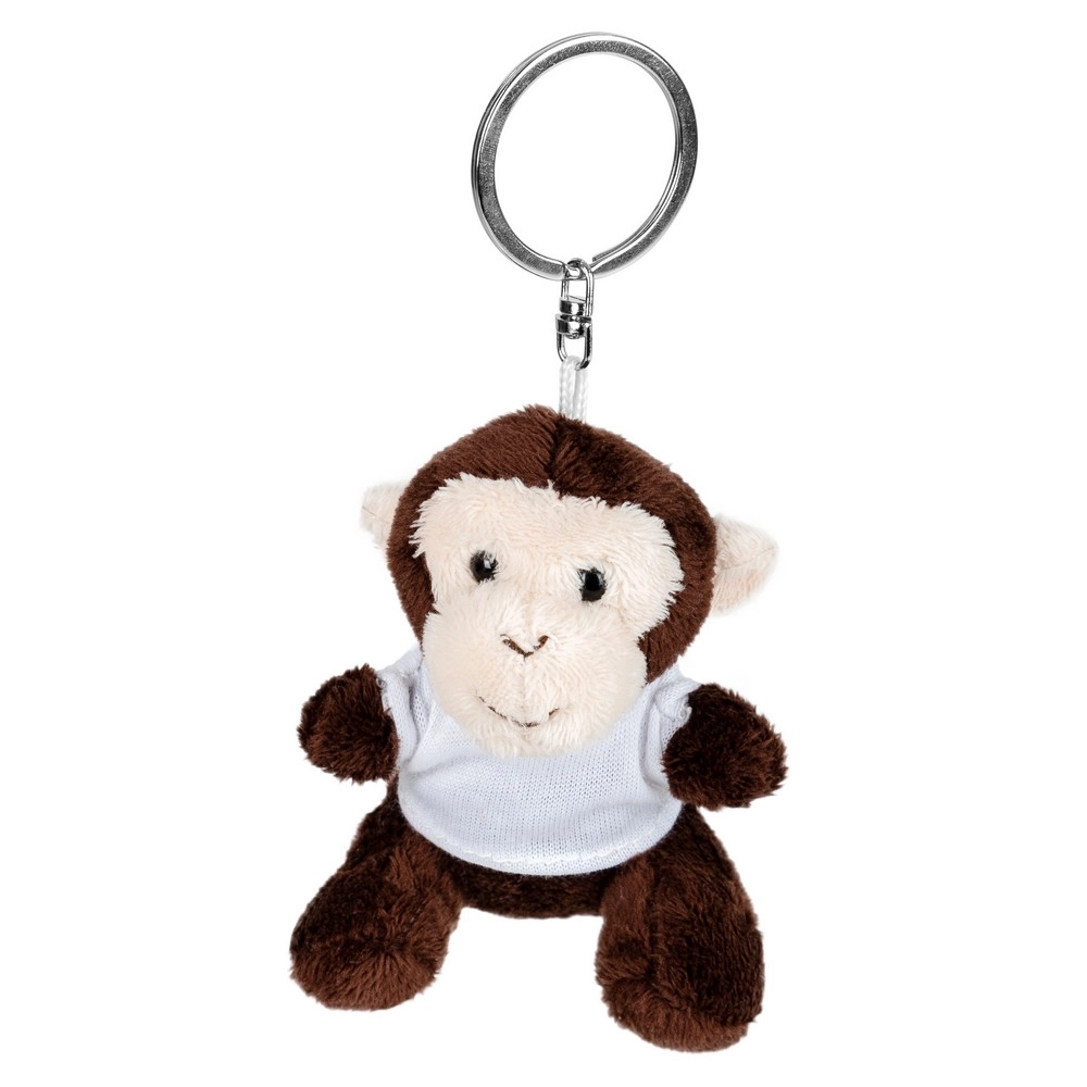 Pluszowa małpka, brelok | Karly HE732-16 brązowy