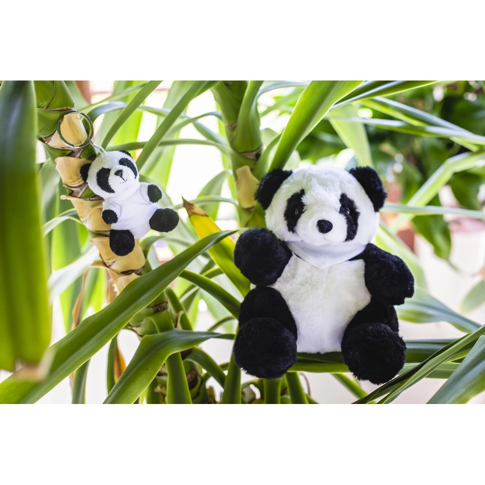 Pluszowa panda, brelok | Bea HE763-88 biały