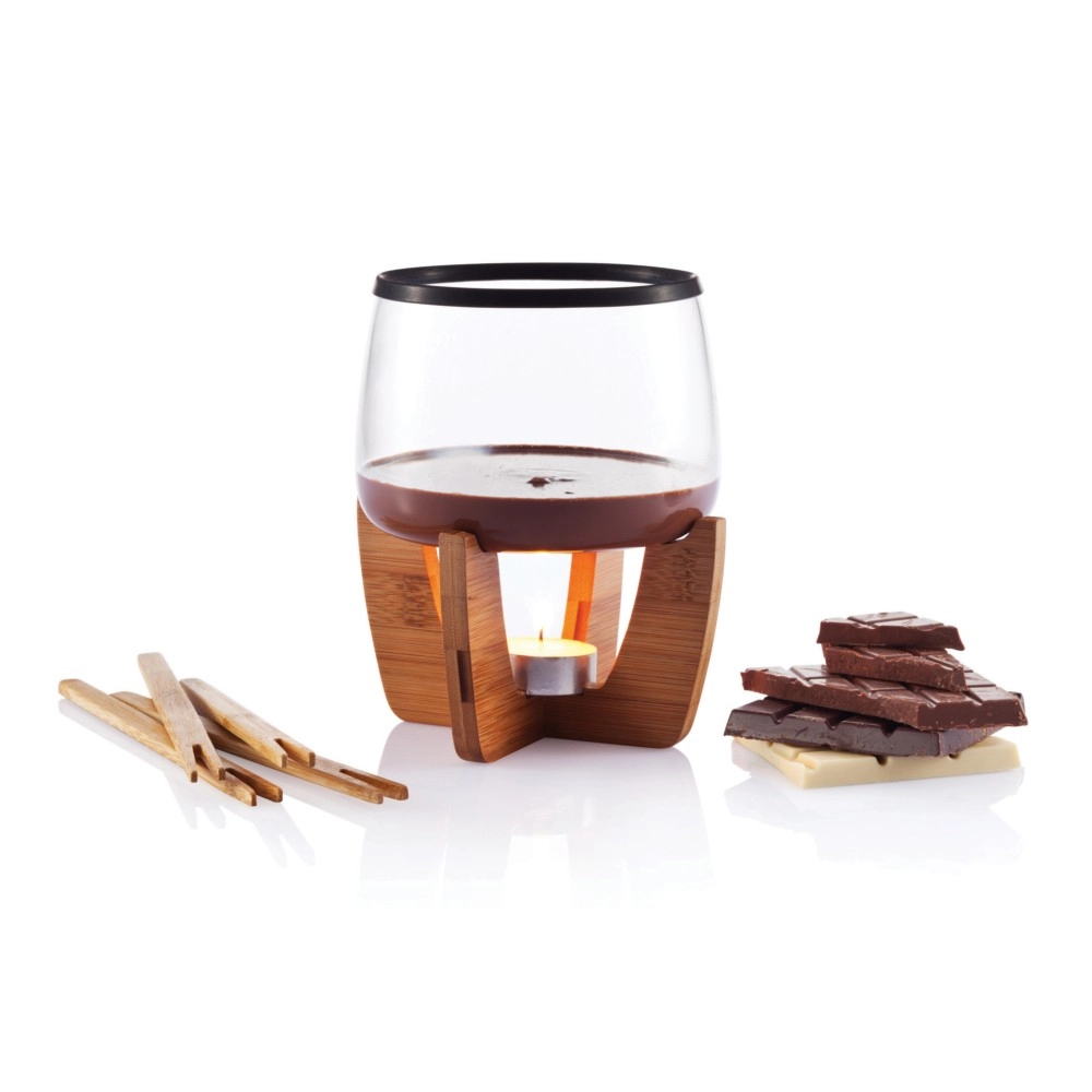 Zestaw do czekoladowego fondue Cocoa P263-201 czarny