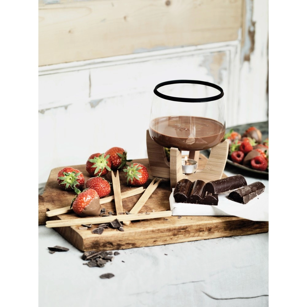 Zestaw do czekoladowego fondue Cocoa P263-201 czarny