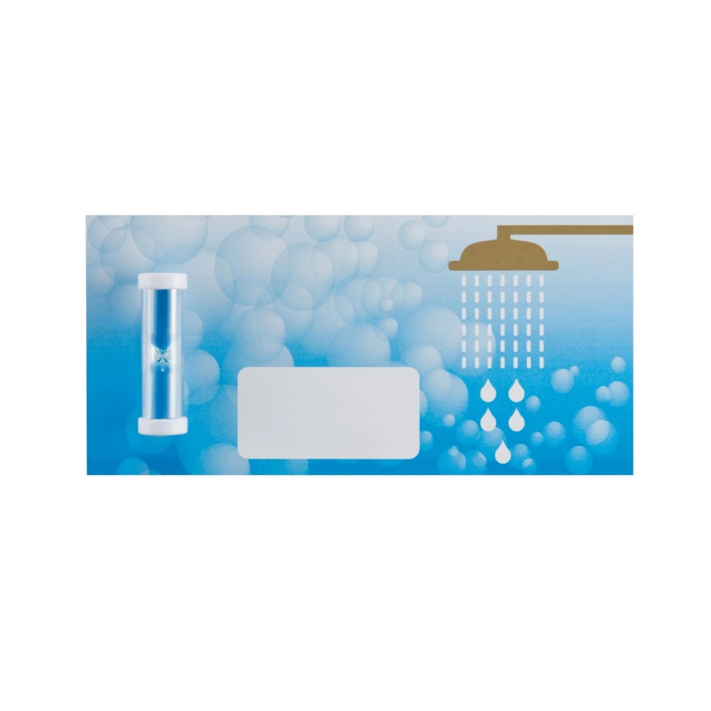 Minutnik pod prysznic, klepsydra z przyssawką P269-130 niebieski