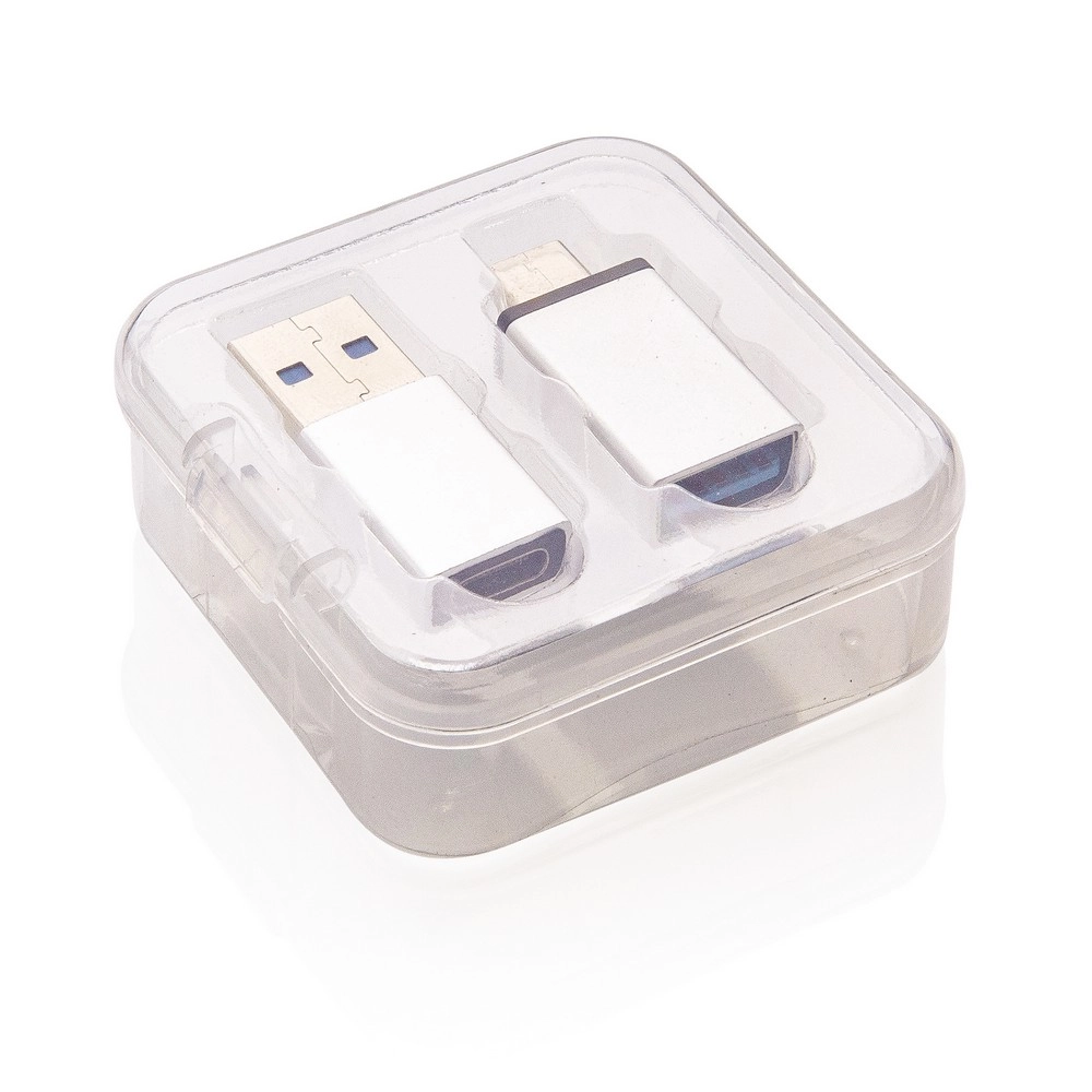 Zestaw adapterów USB typu A / USB typu C P300-102