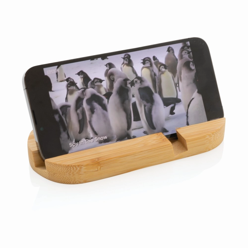 Bambusowy stojak na telefon, tablet P301-379
