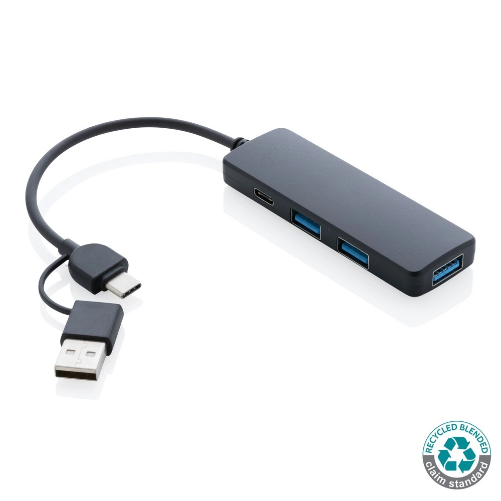 Hub USB 2.0 z USB C RABS P308-261