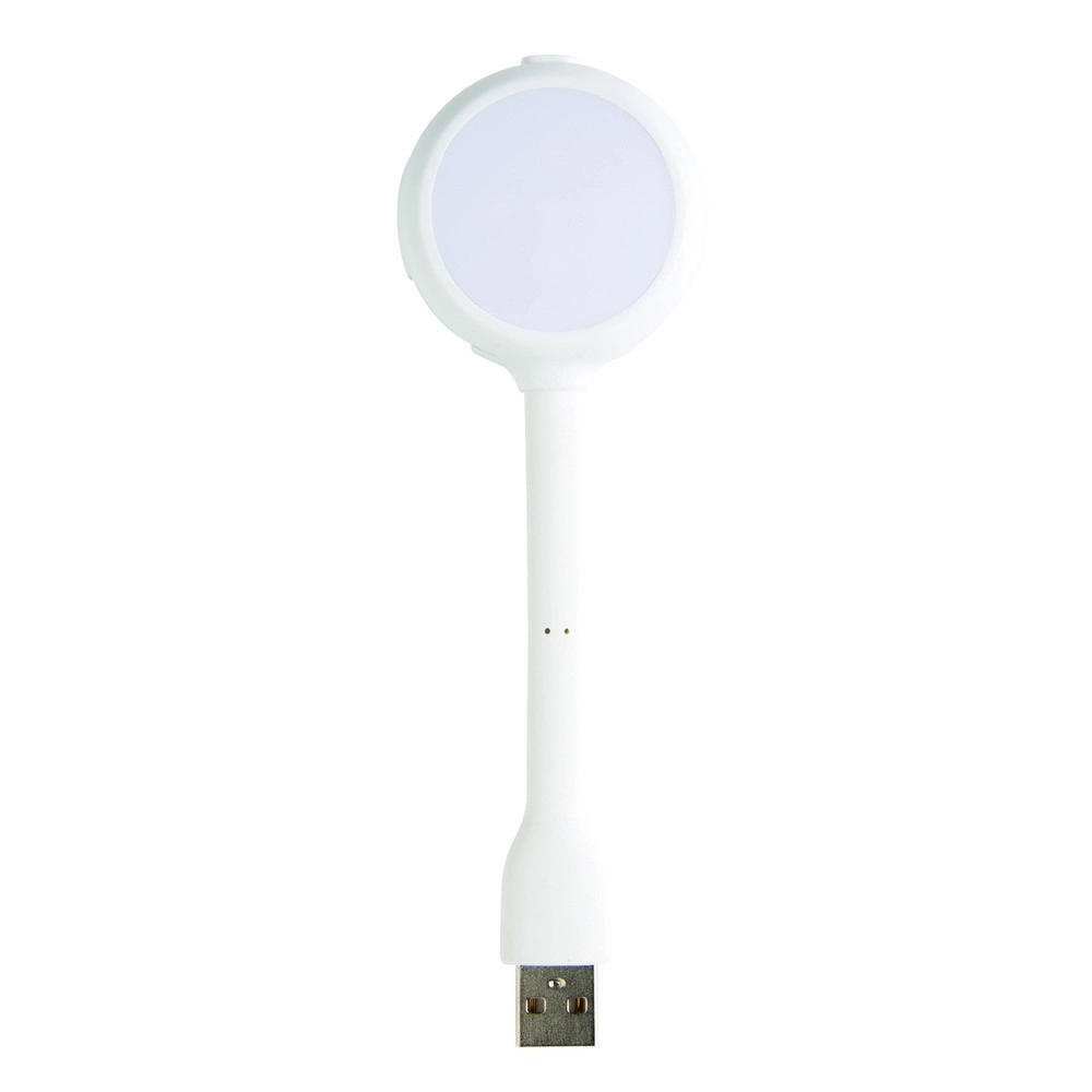 Hub USB, lampka LED P308-003 biały