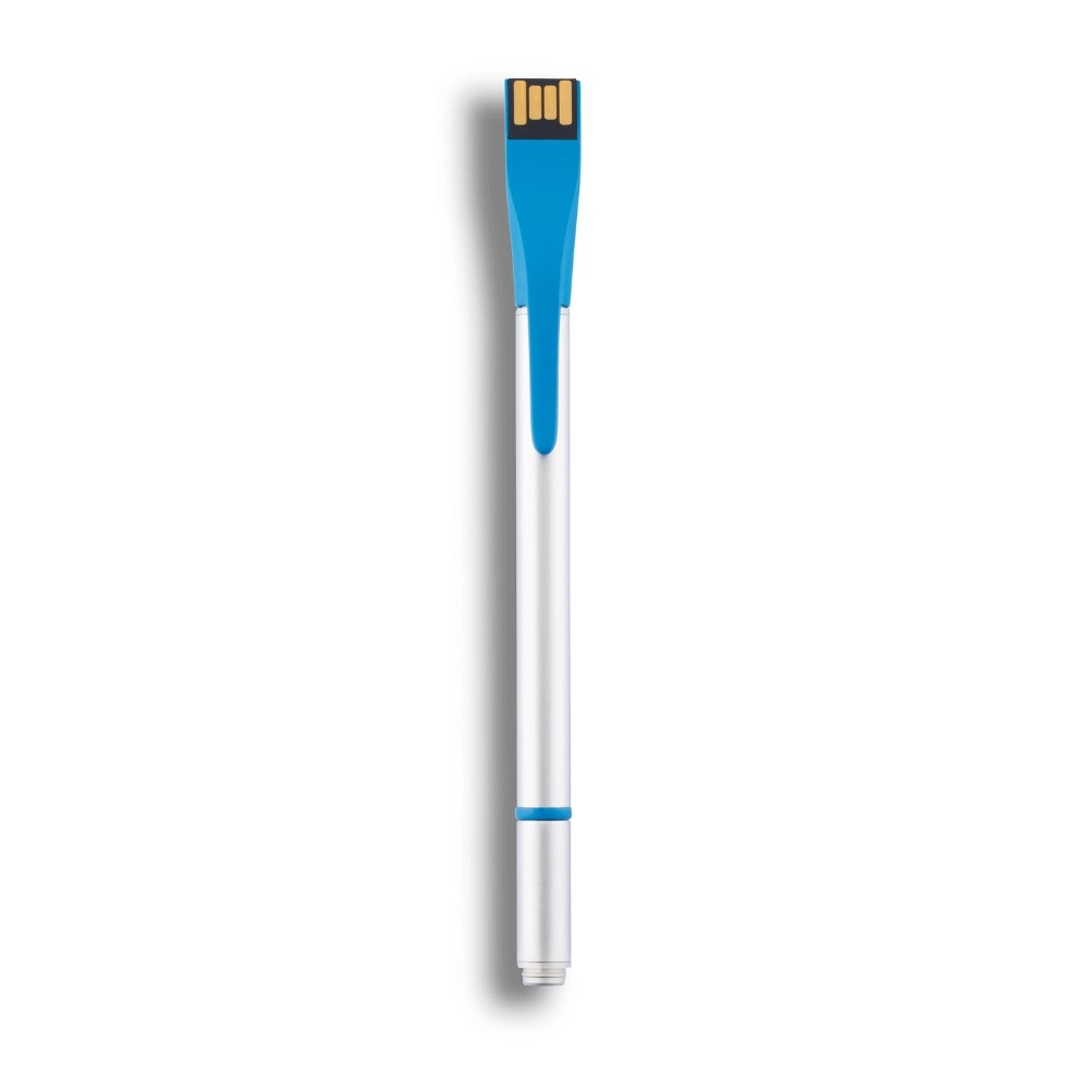 Point | 03 wskaźnik laserowy (APP), długopis, touch pen, pamięć USB P314-145 srebrny
