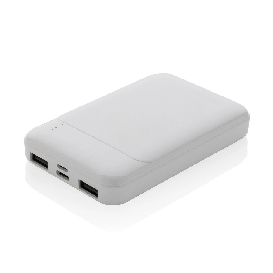 Power bank 5000 mAh, plastik z recyklingu P322-613