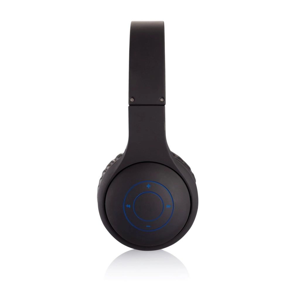 Bezprzewodowe słuchawki nauszne, składane P326-031 czarny