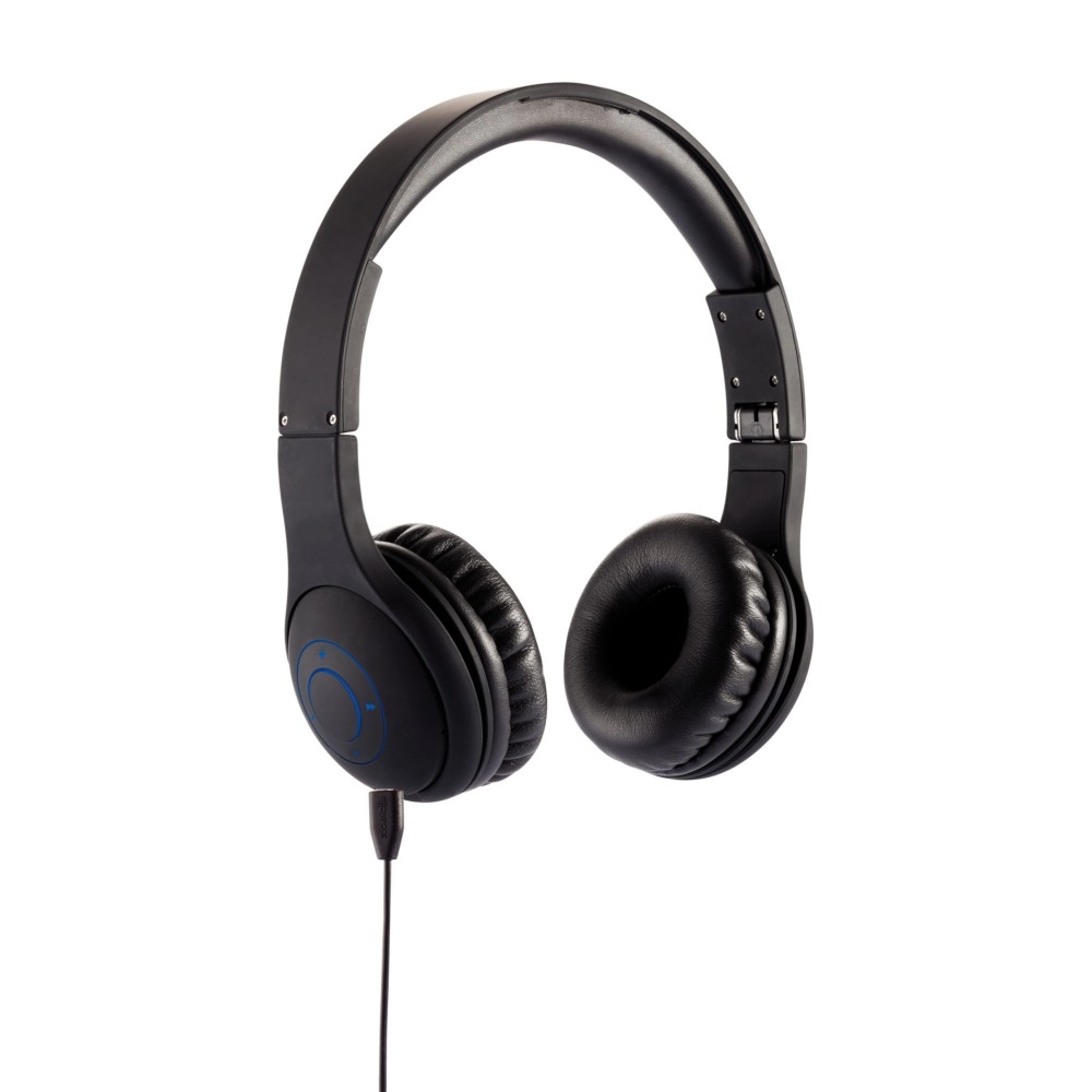 Bezprzewodowe słuchawki nauszne, składane P326-031 czarny