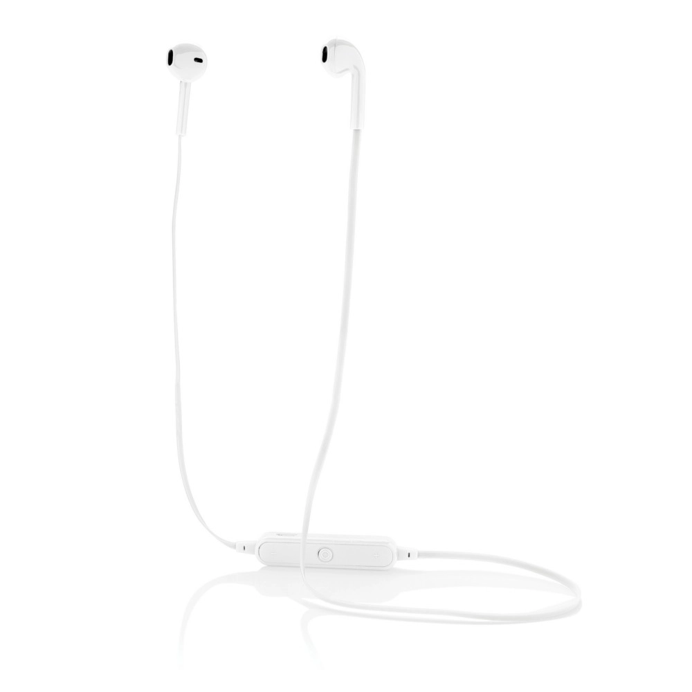 Bezprzewodowe słuchawki douszne P326-563 biały