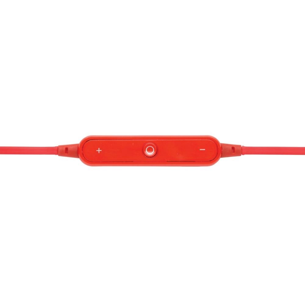 Bezprzewodowe słuchawki douszne P326-564 czerwony
