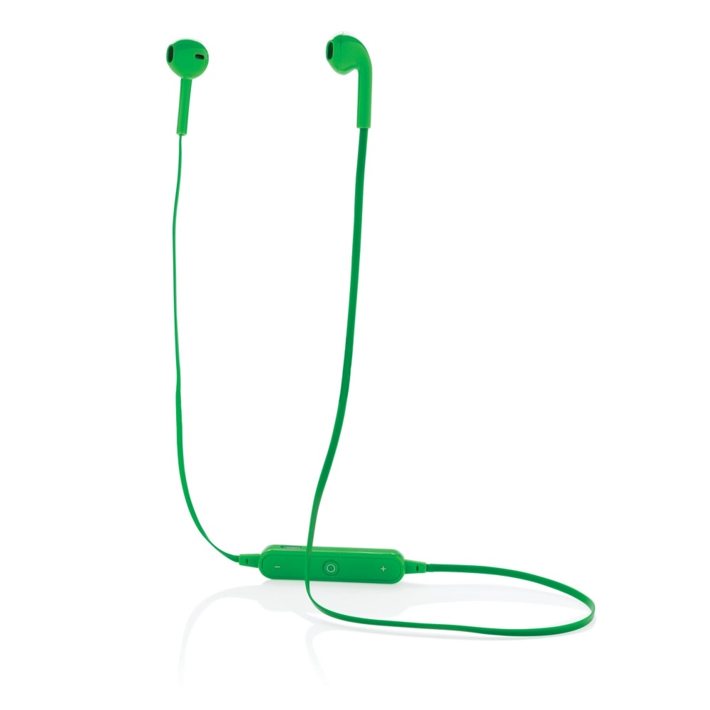Bezprzewodowe słuchawki douszne P326-567 zielony