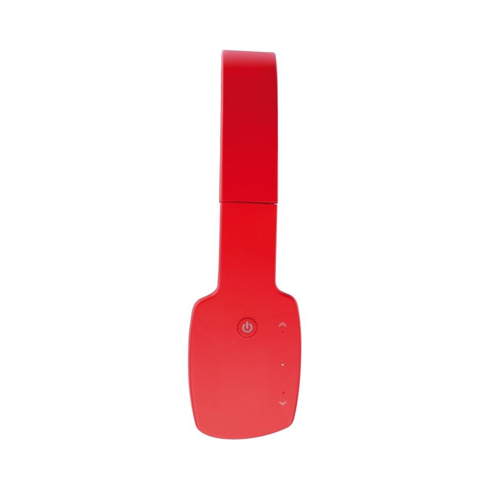 Bezprzewodowe słuchawki nauszne, składane P326-624 czerwony