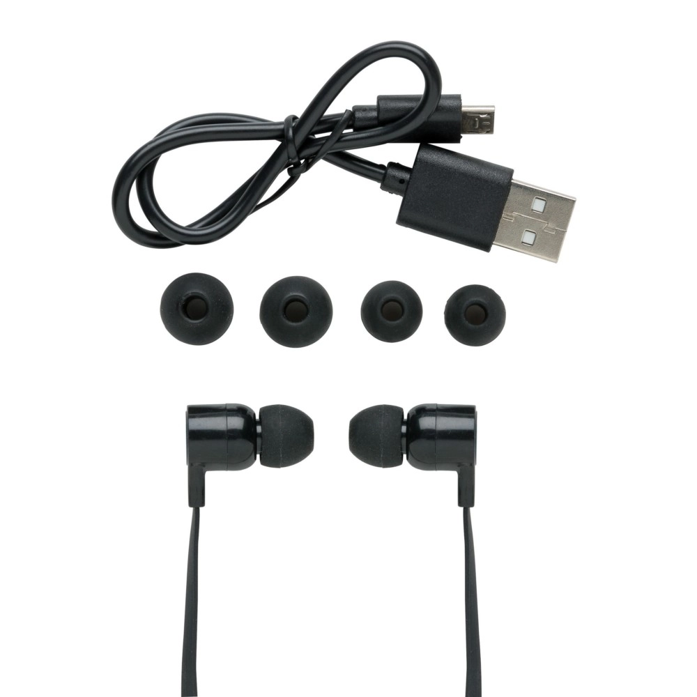 Bezprzewodowe słuchawki douszne P326-661 czarny