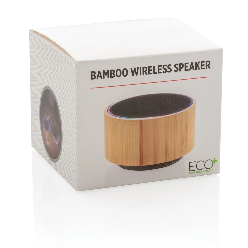 Bambusowy głośnik bezprzewodowy 3W P328-221