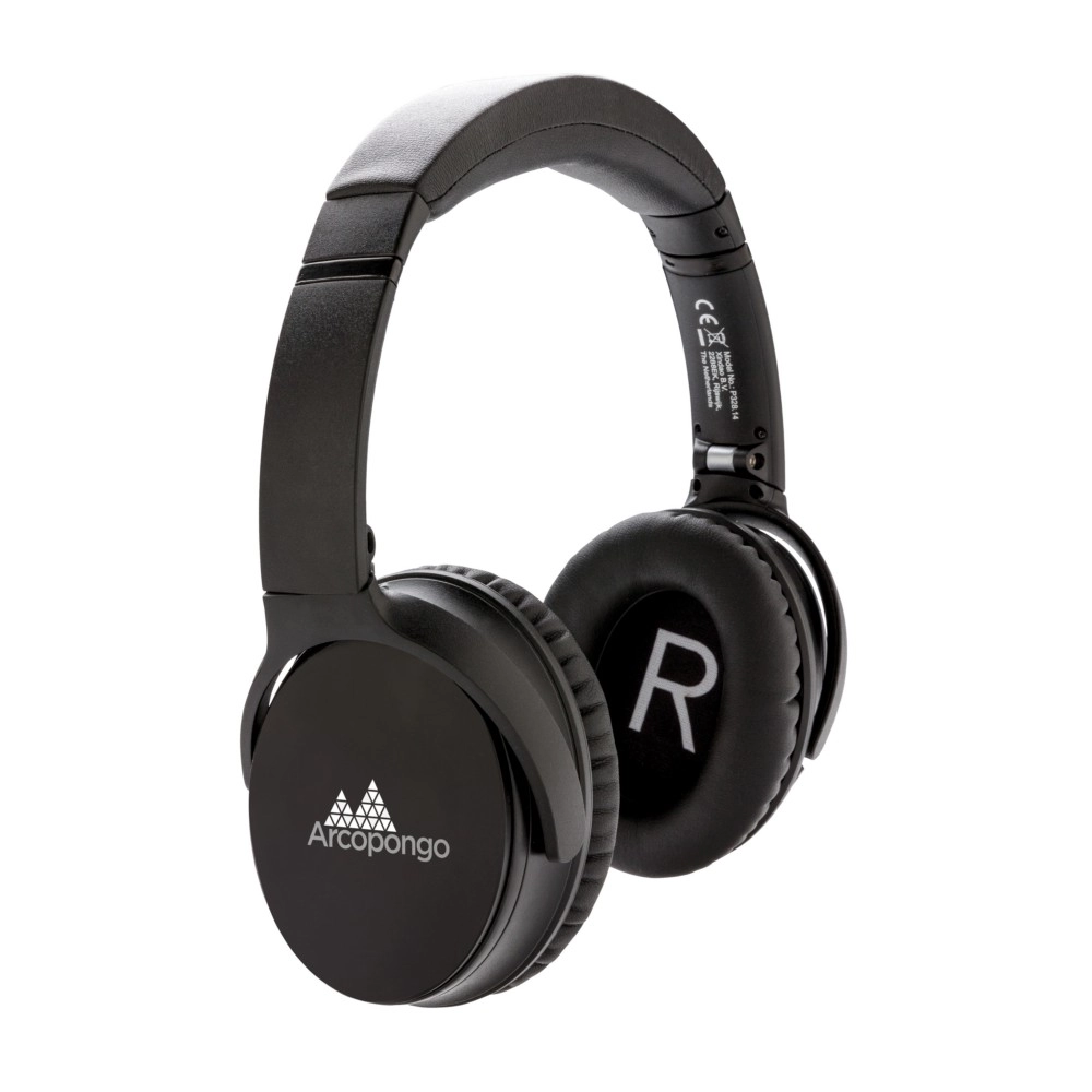 Słuchawki nauszne z systemem ANC Swiss Peak P328-141 czarny