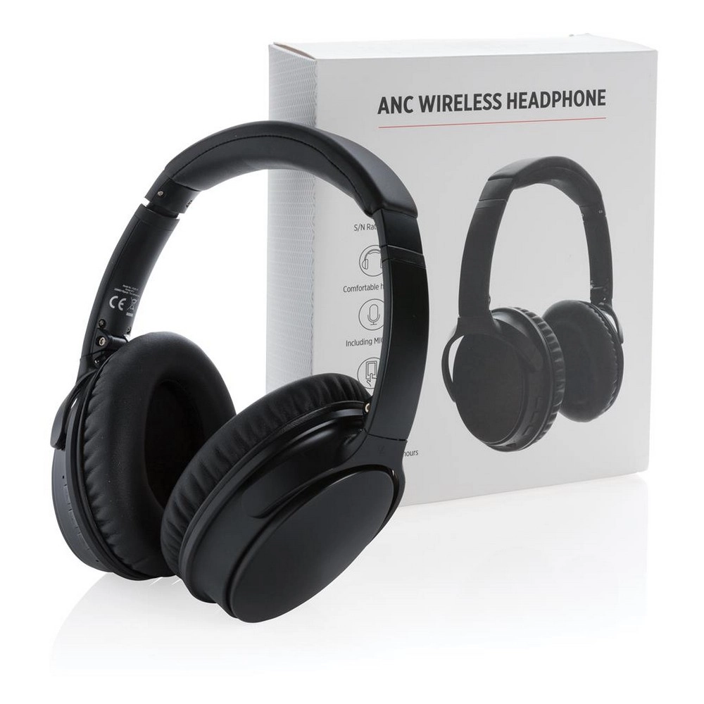 Bezprzewodowe słuchawki nauszne z systemem ANC P329-191