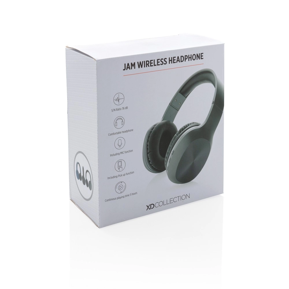 Bezprzewodowe słuchawki nauszne JAM P329-142 biały