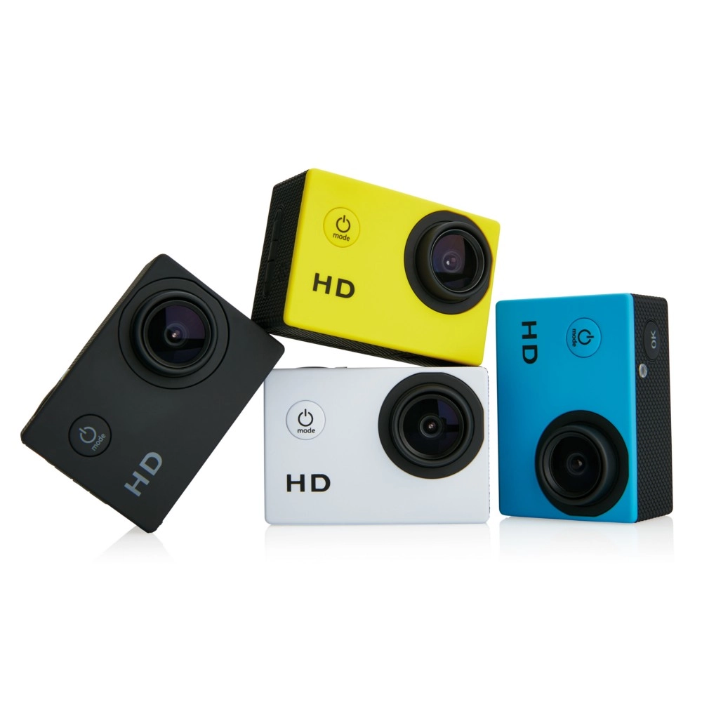 Kamera sportowa HD z 11 akcesoriami P330-053 biały