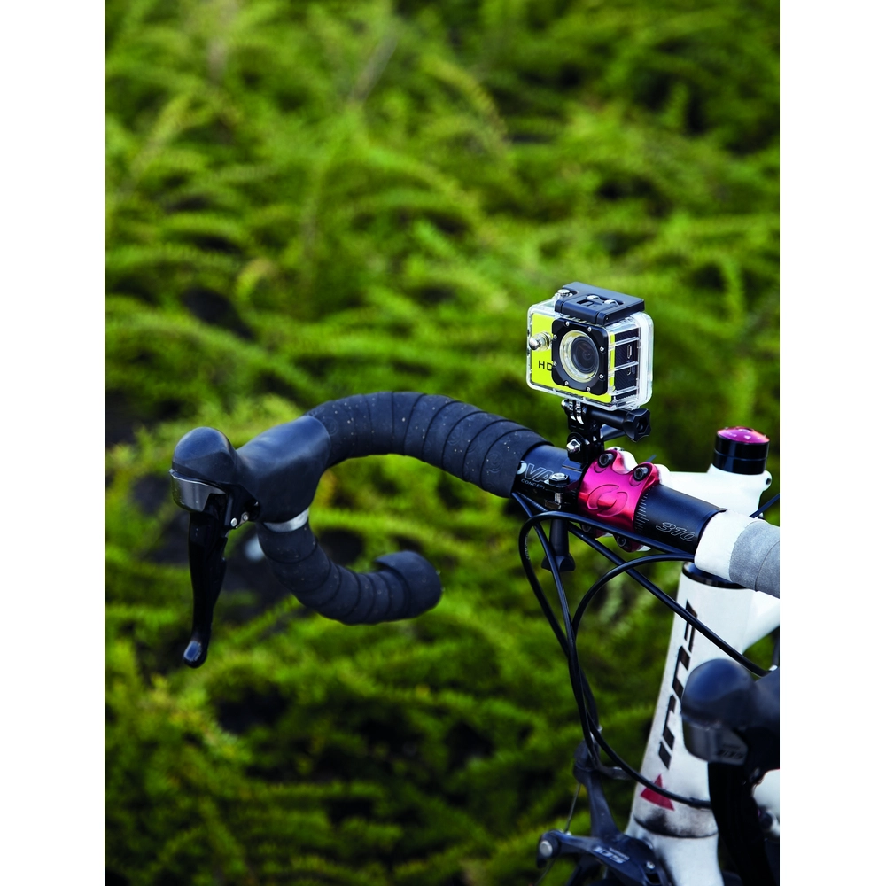 Kamera sportowa z 11 akcesoriami P330-056 żółty