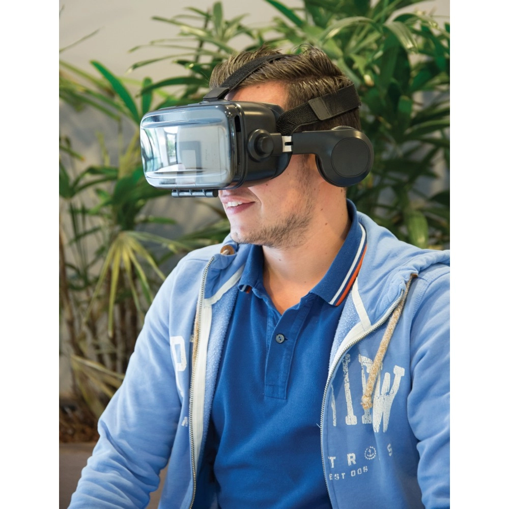 Okulary wirtualnej rzeczywistości, bezprzewodowe słuchawki P330-151 czarny