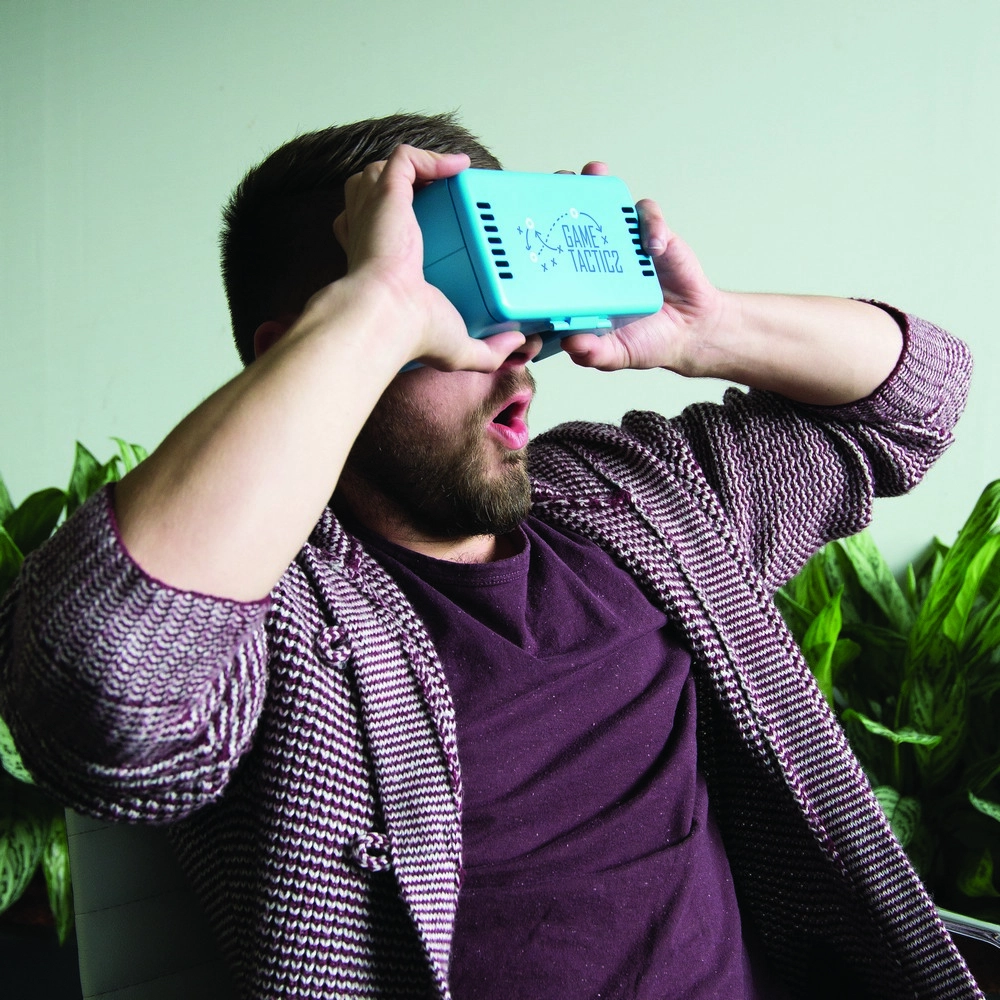 Powiększalne okulary wirtualnej rzeczywistości P330-175 niebieski