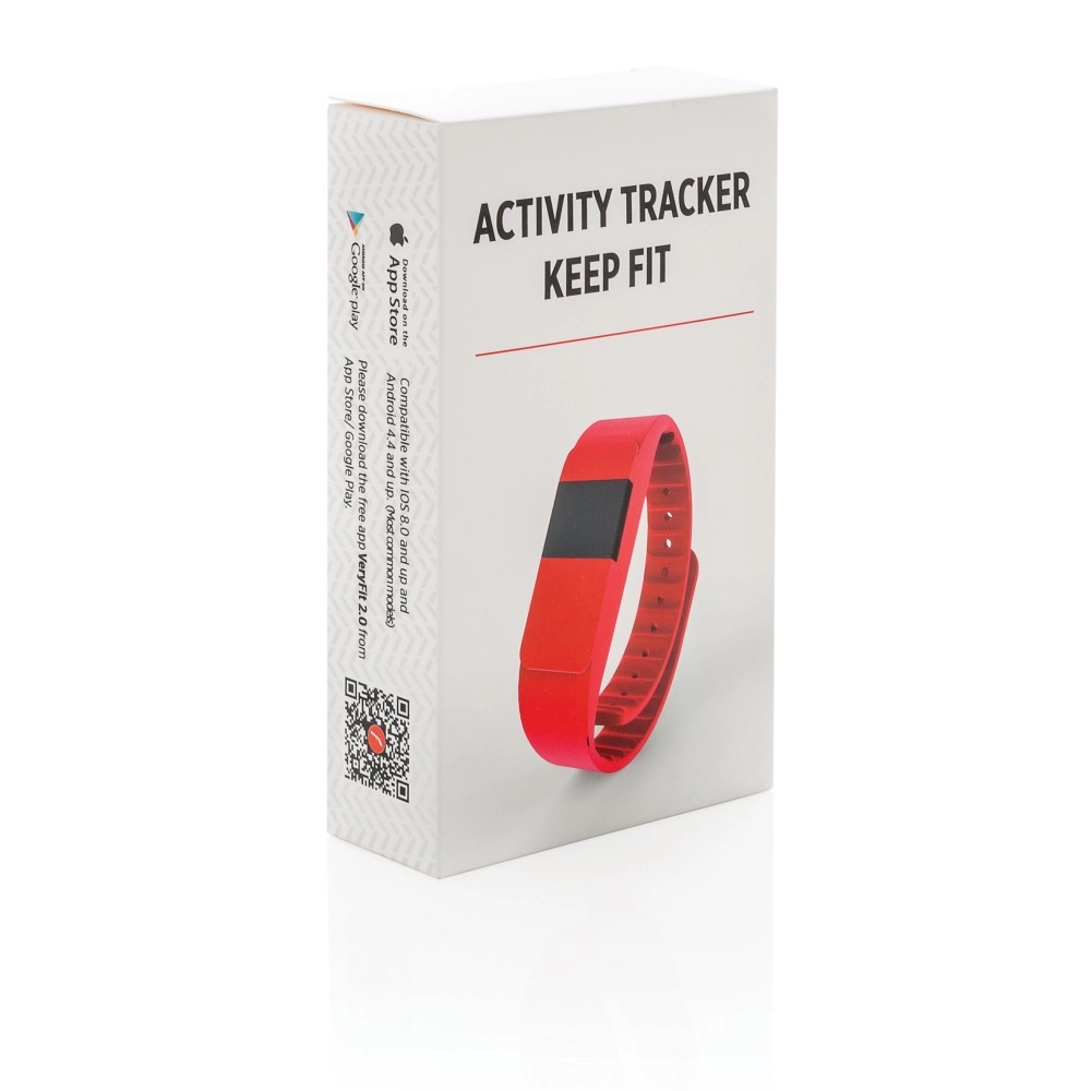 Monitor aktywności Keep Fit P330-754 czerwony