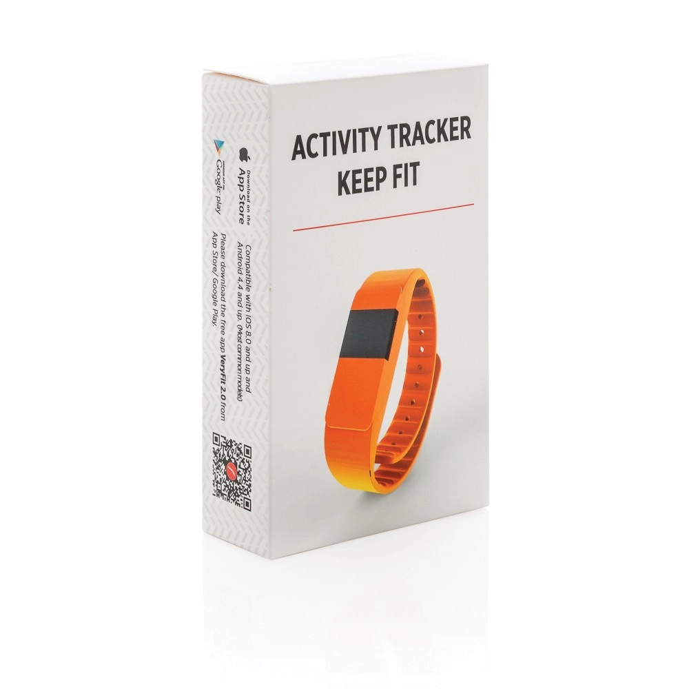 Monitor aktywności Keep Fit P330-758 pomarańczowy