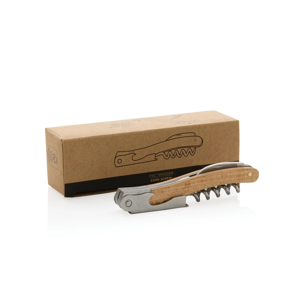 Drewniany nóż kelnerski P414-029