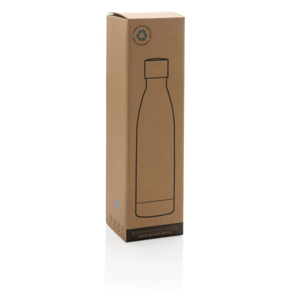 Butelka termiczna 500 ml, stal nierdzewna z recyklingu P433-271