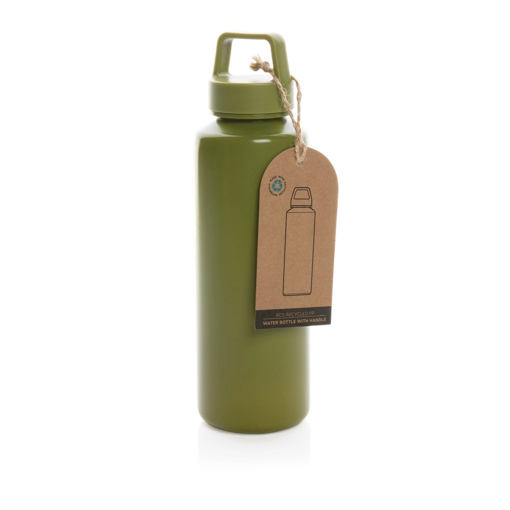 Butelka sportowa 500 ml z plastiku z recyklingu P435-017