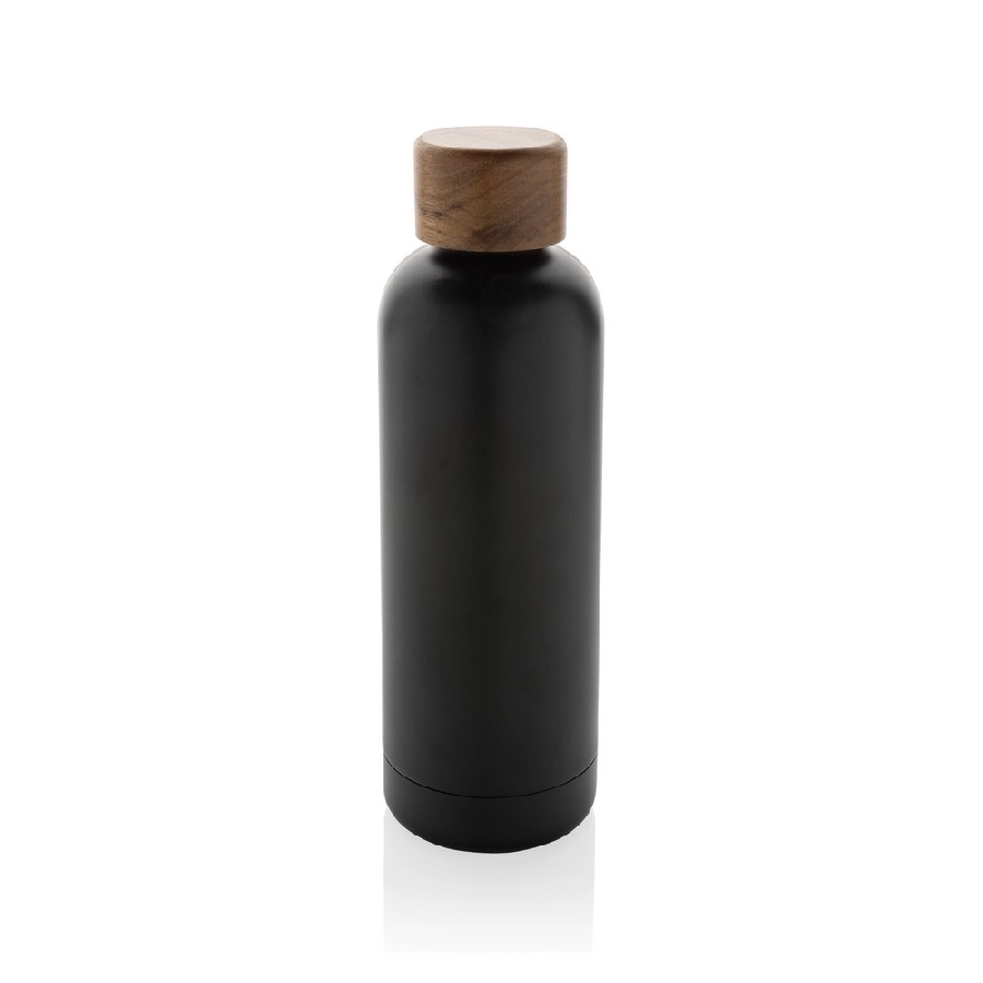Butelka termiczna 500 ml Wood, stal nierdzewna z recyklingu P435-531