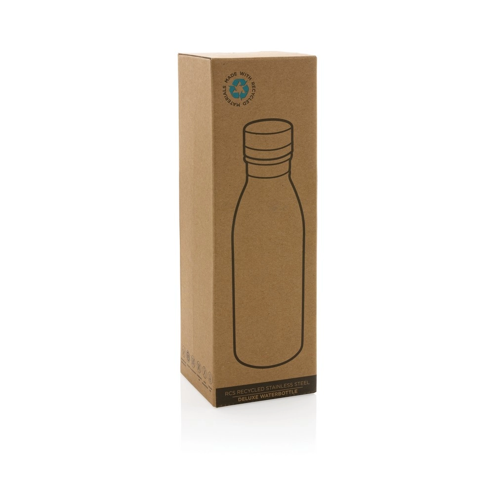 Butelka sportowa 500 ml ze stali nierdzewnej z recyklingu P435-710